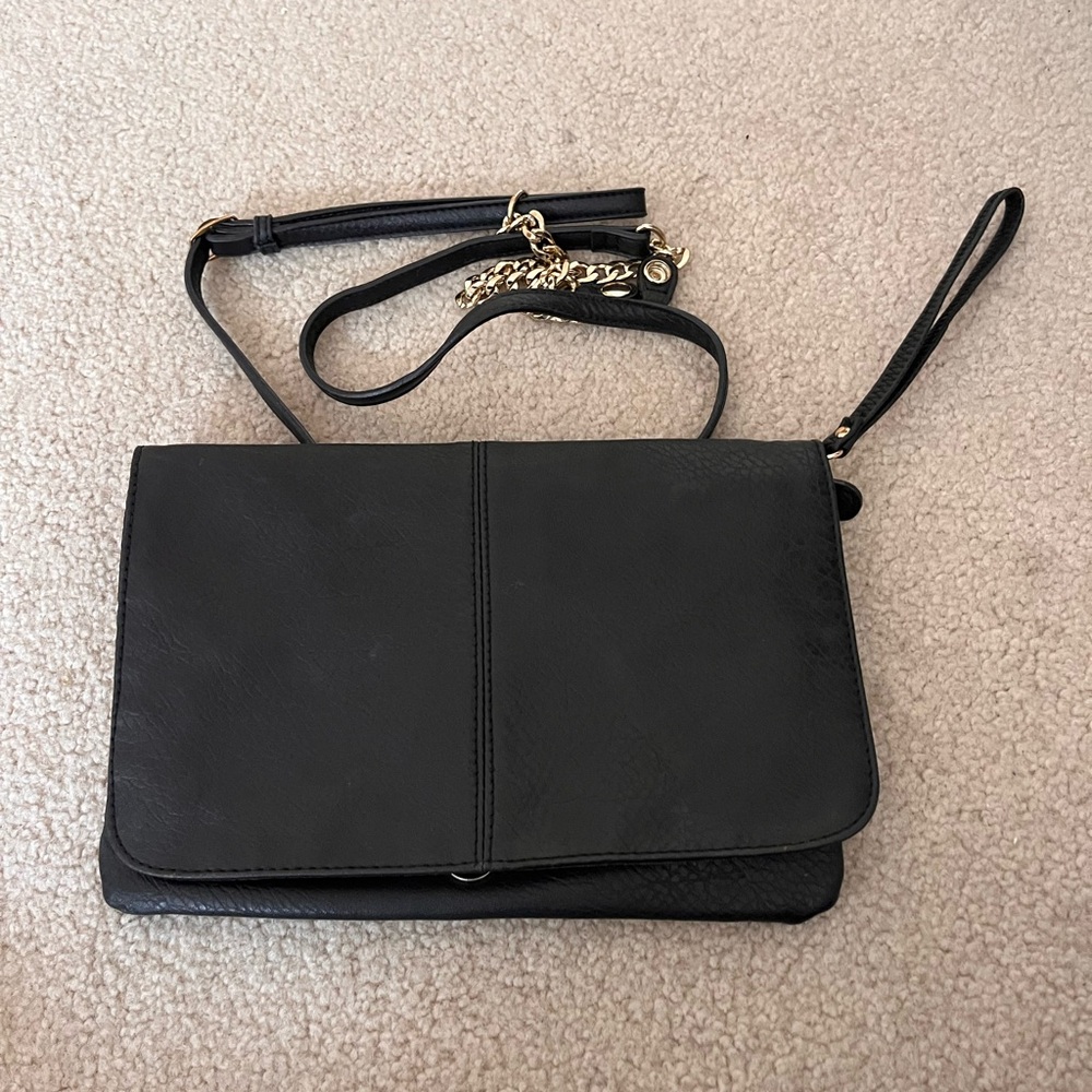 HBUTLER Black Crossbody, Wristlet or Shoulder Bag